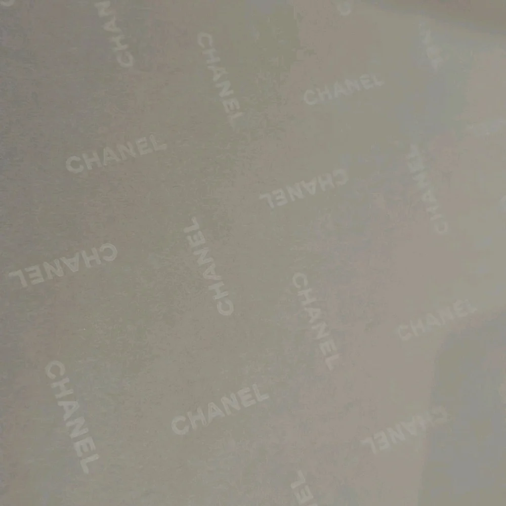 Authentic CHANEL Logo Tissue Paper 10 Sheets White Gift Wrap Packaging